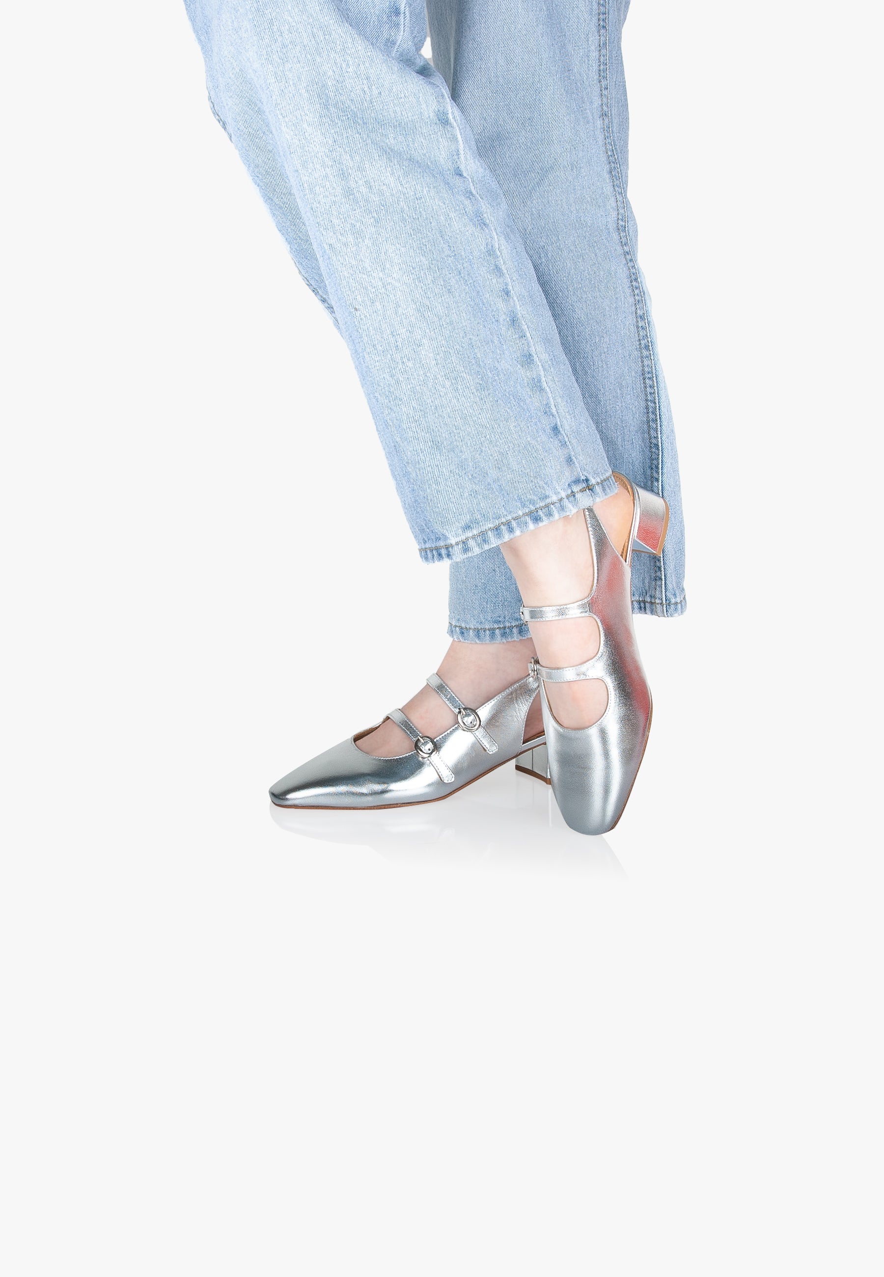 Babies Slingback Silver
