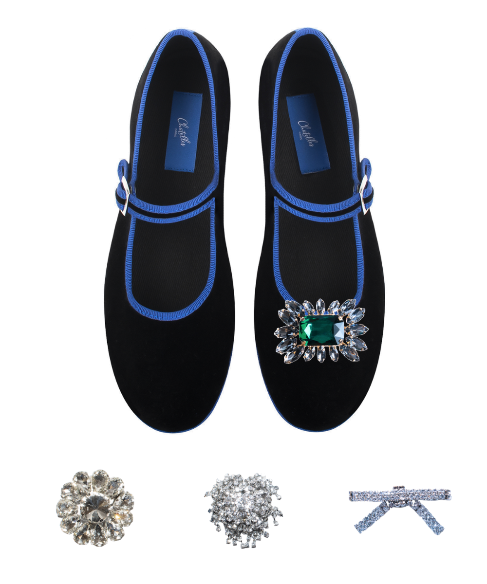 Furlanes Mary Janes Black