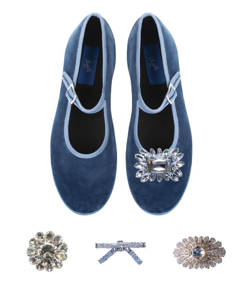 Furlanes Mary Janes Dark Blue