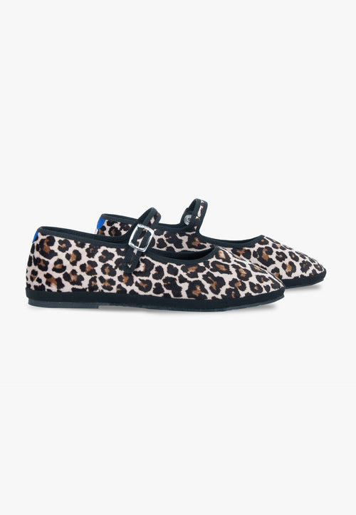 Furlanes Mary Janes Leopard