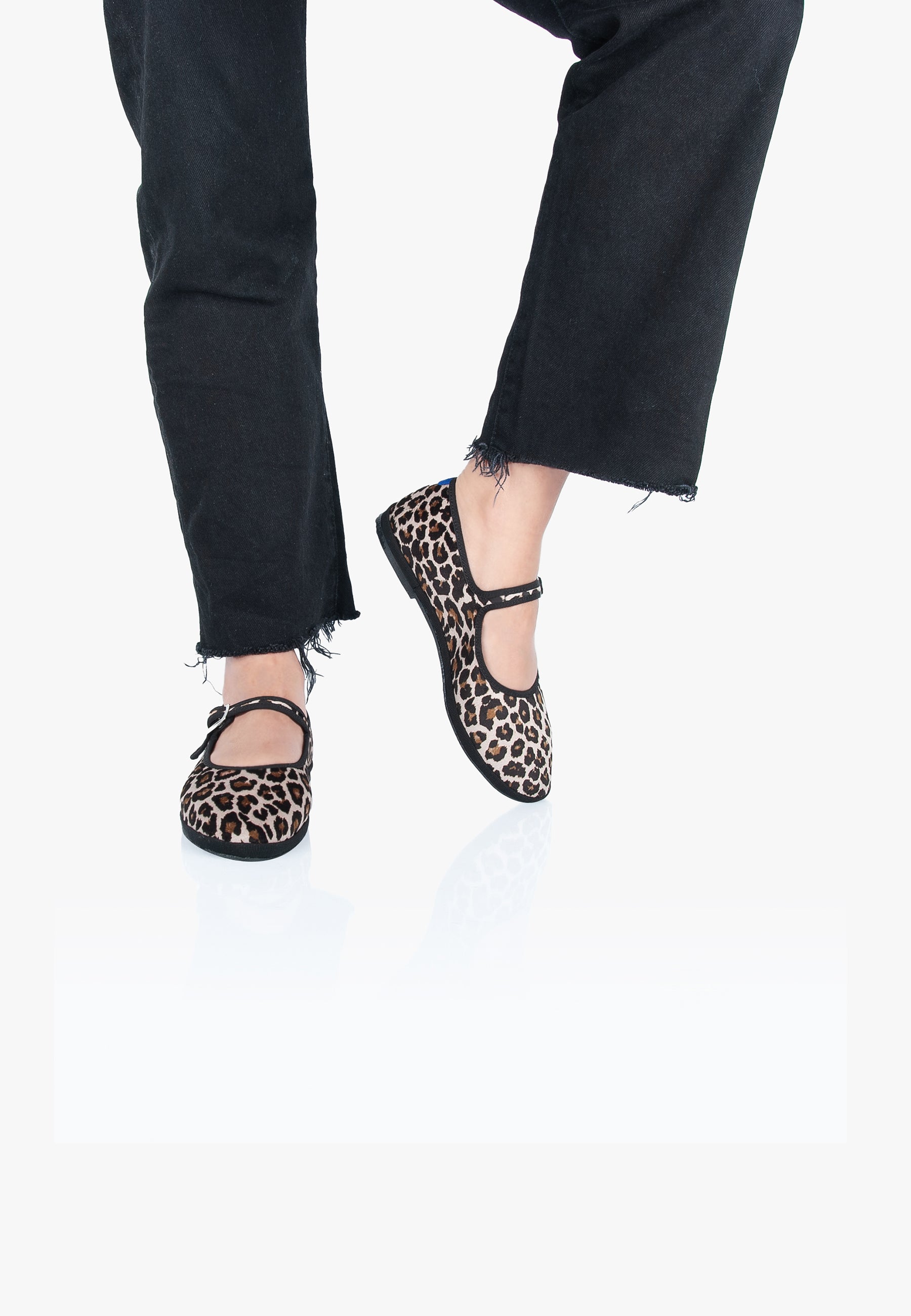 Furlanes Mary Janes Leopard