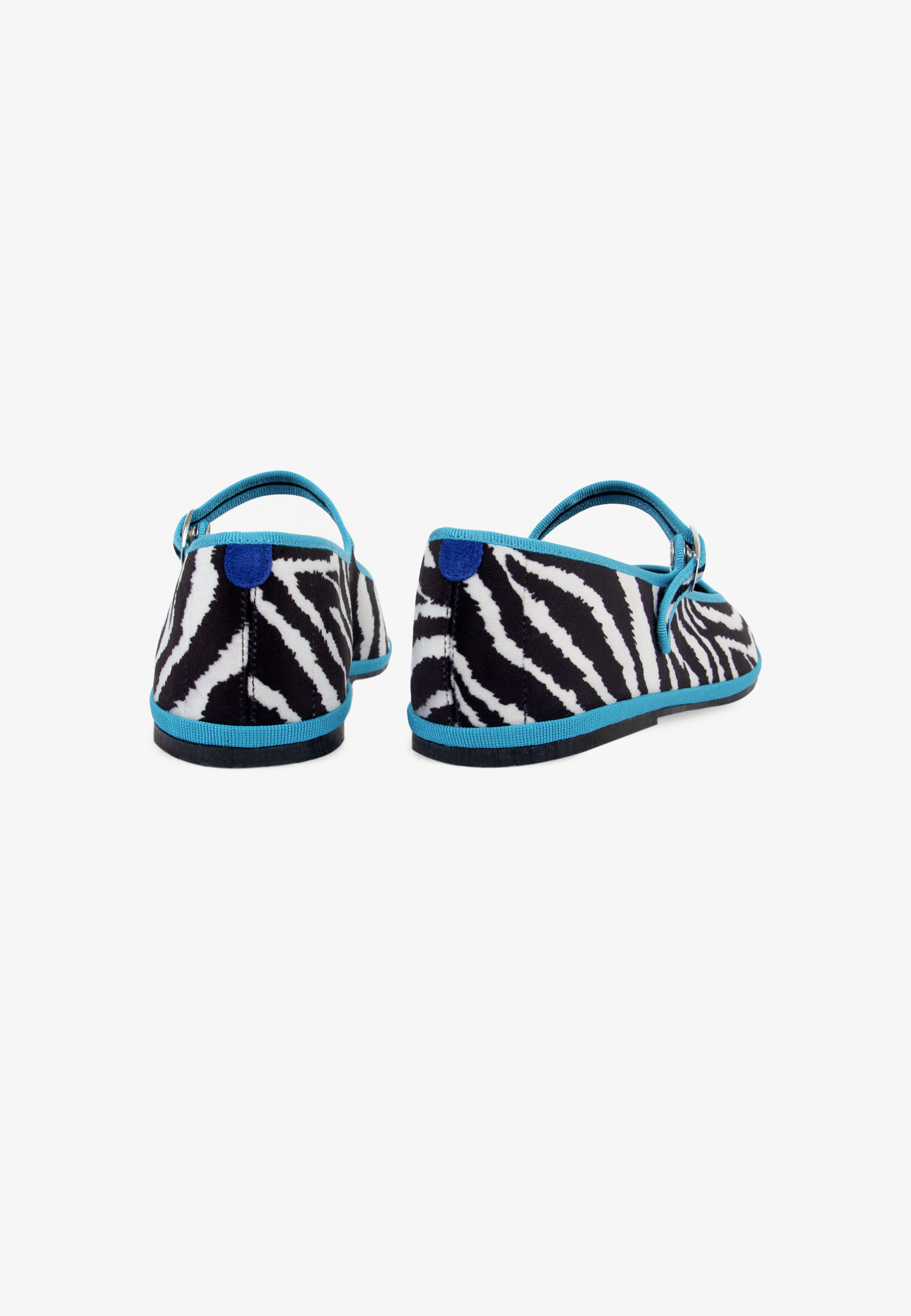 Furlanes Mary Janes Zebra Square