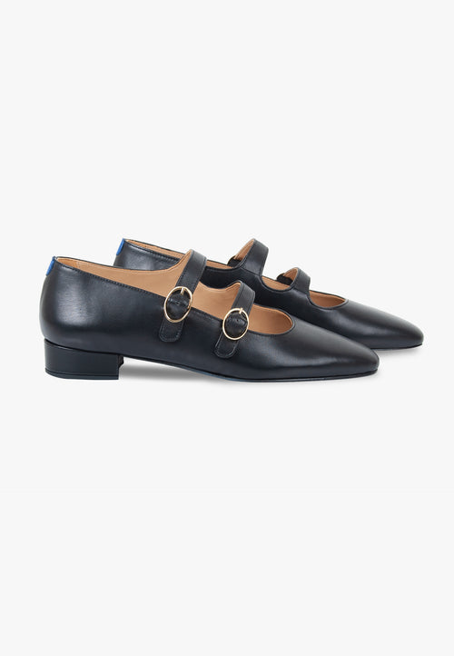 Mary Janes Babies Leather Black