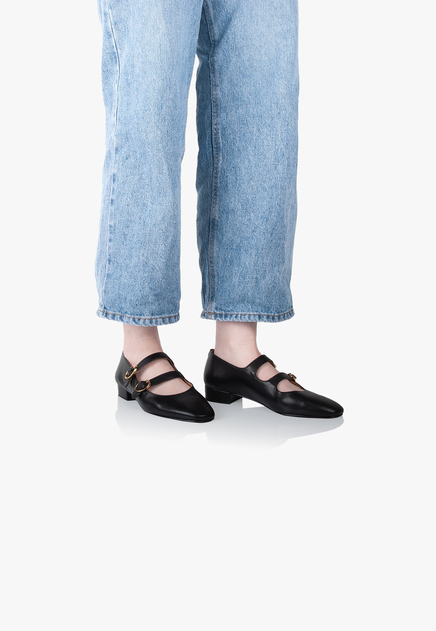 Mary Janes Babies Leather Black
