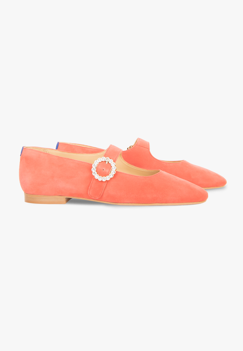 Mary Janes Babies Low Coral