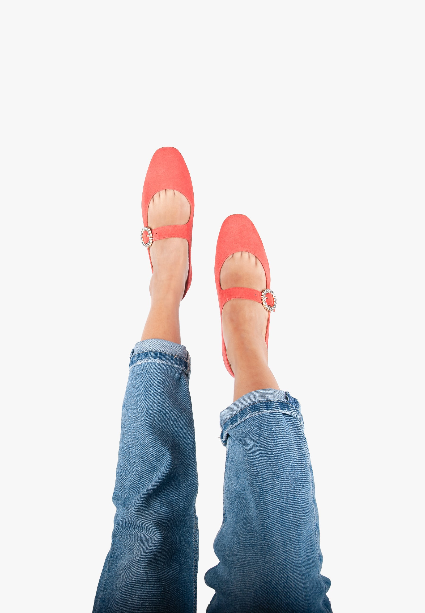 Mary Janes Babies Low Coral