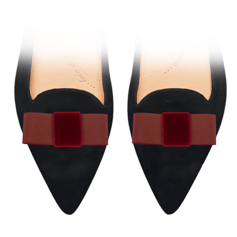 Mini Bow Bordeaux