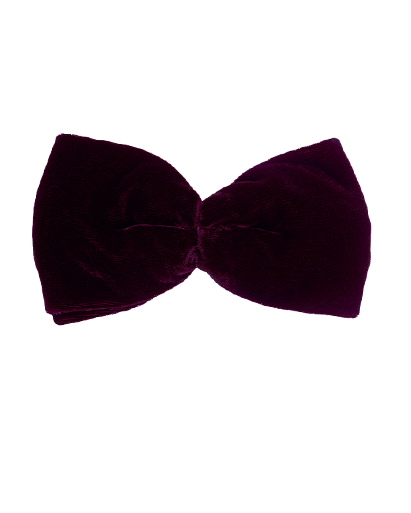 Noeud Velours Burgundy