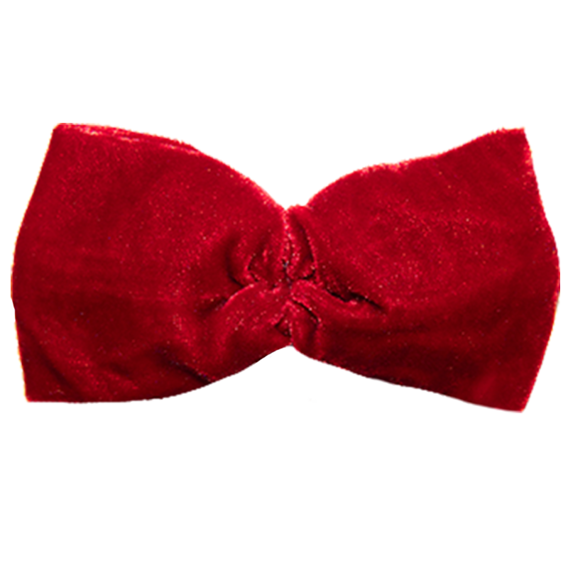 Noeuds Velours Rouge