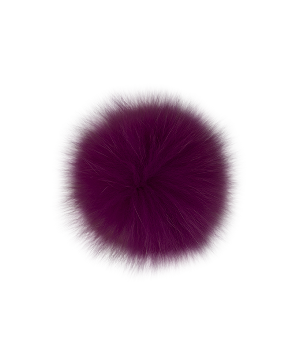 Pompons Bordeaux