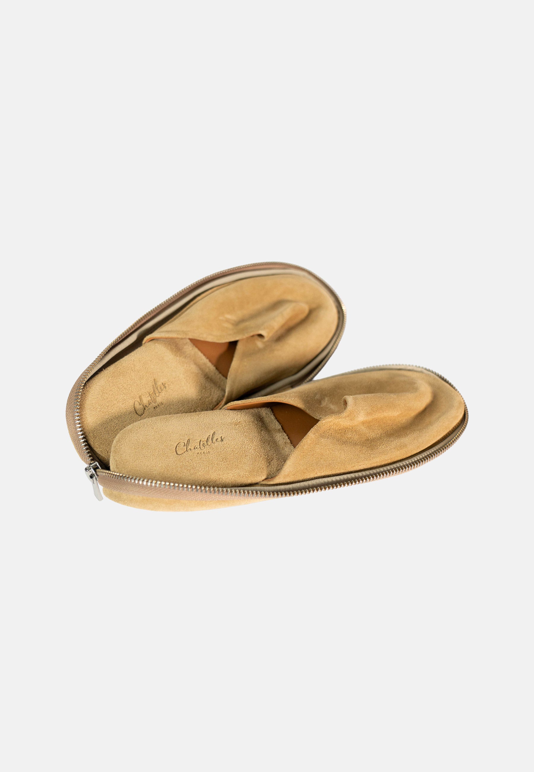 Travel Slippers Beige